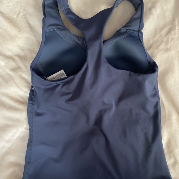 NWOT Nike Blue Athletic Tank - Picture 3 of 5